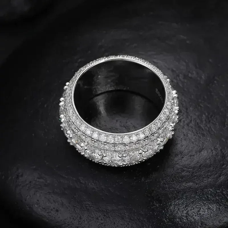 LuxeJewels™ - S925 Sterling Silver Mosonite Ring - Femstylo