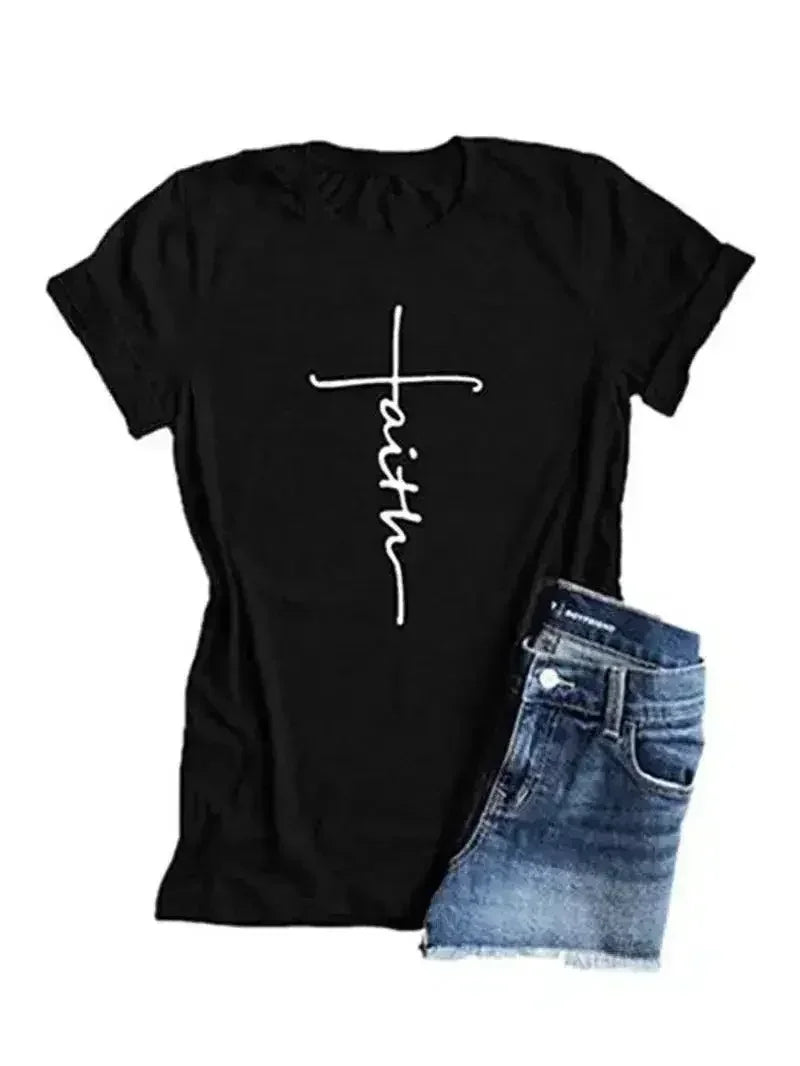 FAITH T-SHIRT - Femstylo