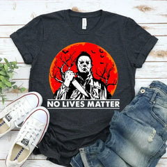 No Lives Matter Halloween T-shirt - Femstylo
