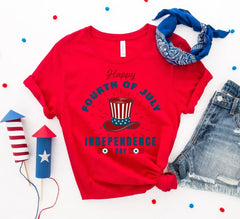 Happy Forth of July T-shirt - Femstylo