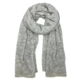 Gray Ultra Plush Alpaca Scarf - Femstylo