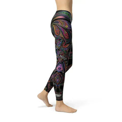 Womens Sugar Skull Leggings - Femstylo