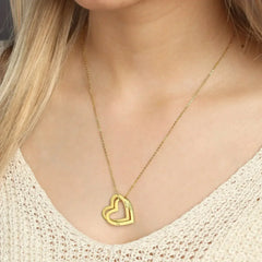 Mothers Necklace, Children Names Jewelry, Heart Name Necklace - Femstylo