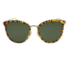 MQ Alina Sunglasses in Tortoise / Green G15 - Femstylo