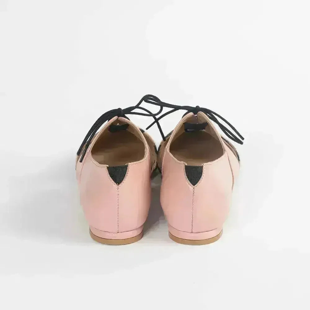 Calf Hair Leather Flat Shoes- Native by Lordess - Femstylo