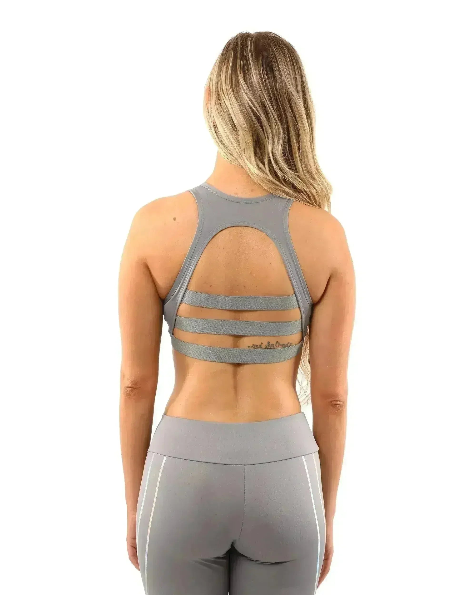 Laguna Sports Bra - Grey - Femstylo