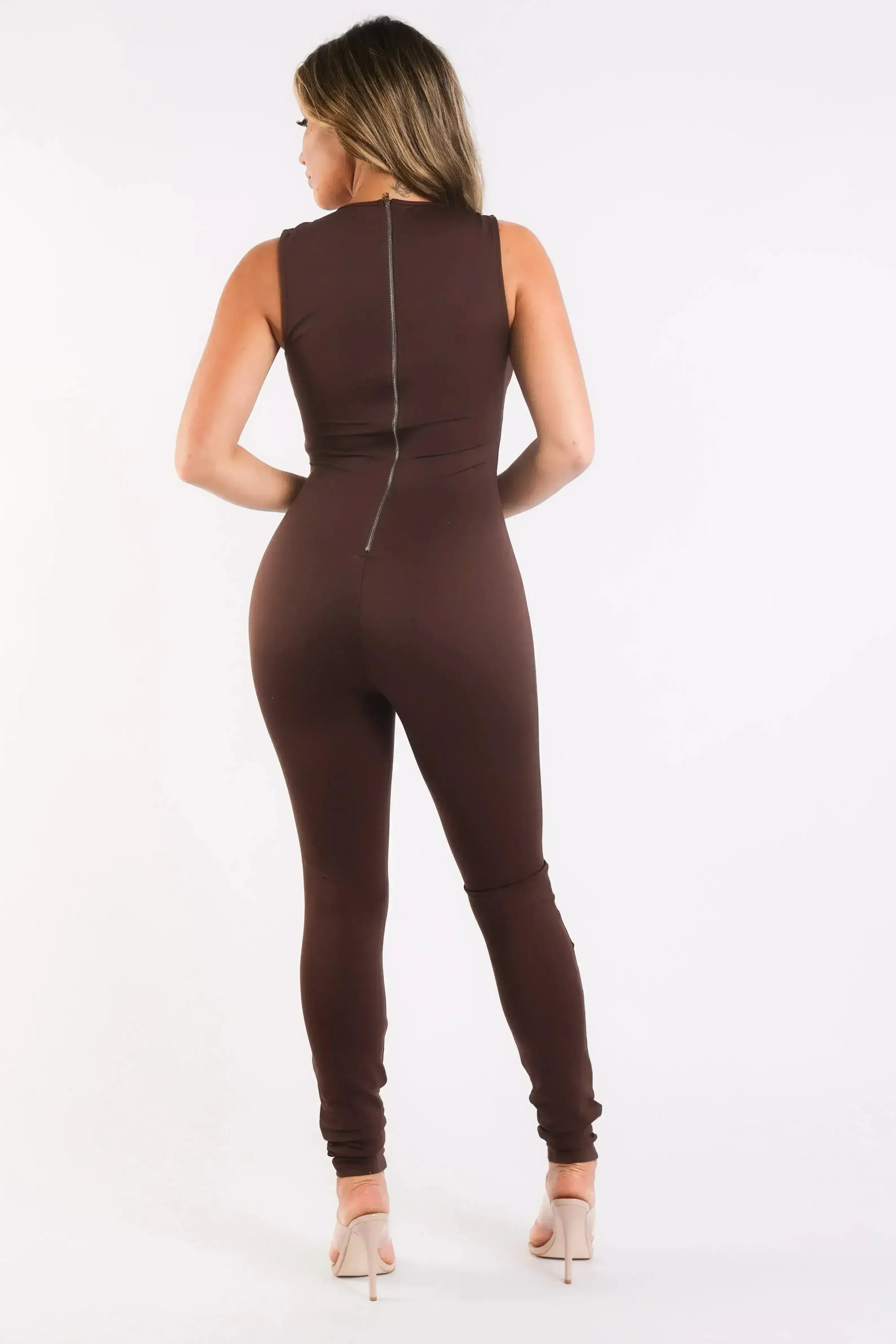 Glam Up Your Wardrobe with this Sexy Embellished Bodycon Jumpsuit - Femstylo