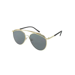 Jase New York Lincoln Sunglasses – Smoke Aviators with Brow Bar - Femstylo