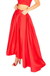 Formal Train Skirt & Lace Top Combo - Femstylo