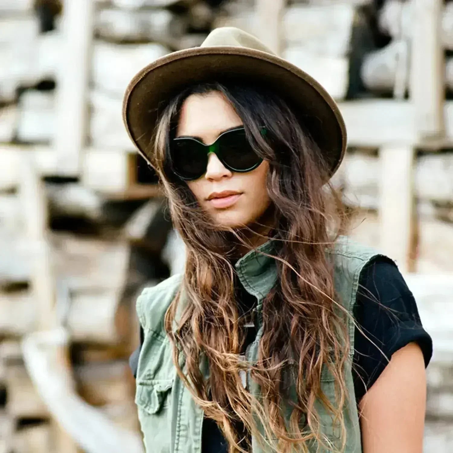 Jase New York Cosette Sunglasses in Emerald Green - Femstylo