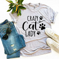 Crazy Cat Lady T-shirt - Femstylo