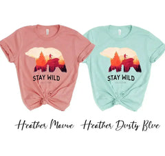 Stay Wild T-shirt - Femstylo