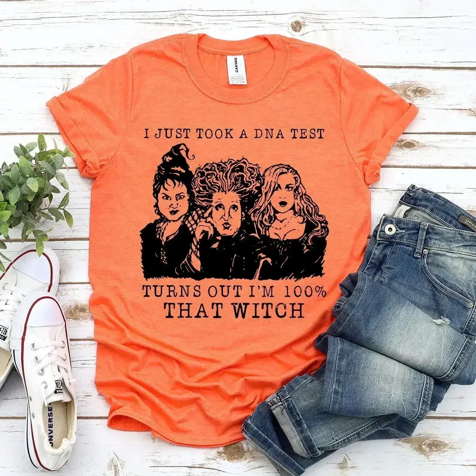 I'm 100 Percent That Witch Halloween T-shirt - Femstylo