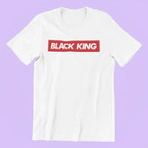 Black King T-Shirt | Premium Gildan Tee, 100% Cotton - Femstylo