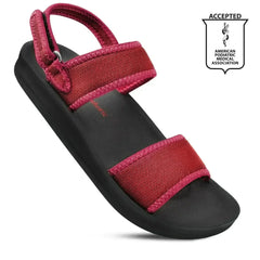 Aerothotic Alaska Women's Comfortable Slingback Walking Sandals - Femstylo