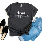 Choose Happiness T-shirt - Femstylo