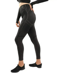 DECATA SEAMLESS LEGGINGS - BLACK & BROWN - Femstylo