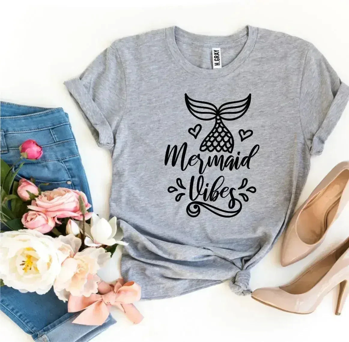 Mermaid Vibes T-shirt - Femstylo