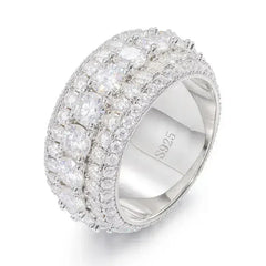 LuxeJewels™ - S925 Sterling Silver Mosonite Ring - Femstylo