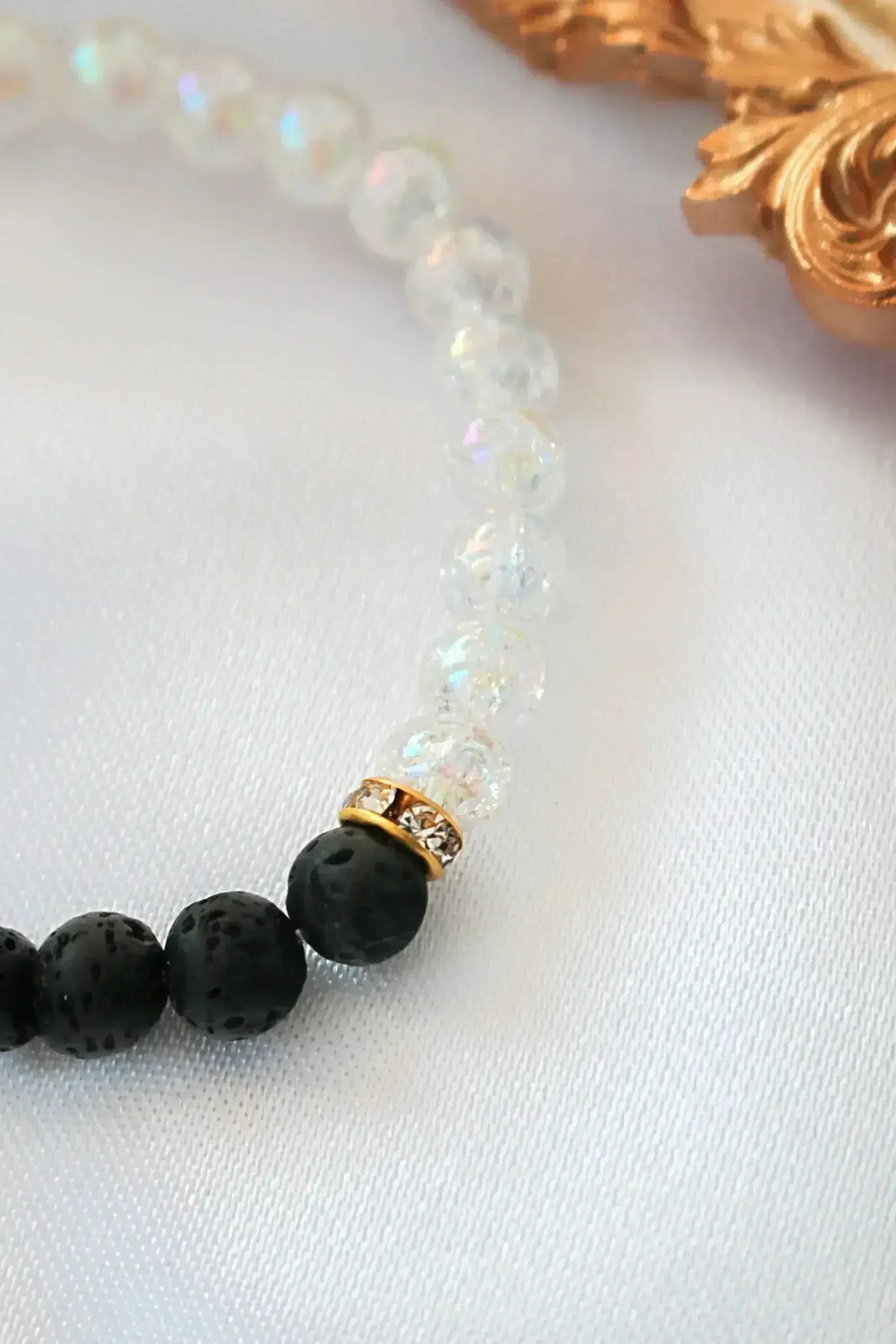 Aroma Diffuser Bracelet – Lava Stone Elastic Bracelet - Femstylo