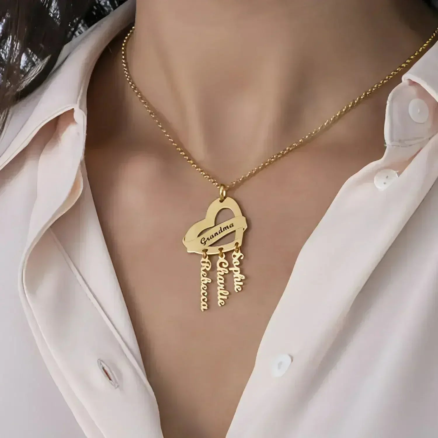 💎 Personalized Letter Necklace – Crafted Just for You - Femstylo