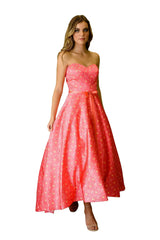 Shoulder-less Formal Train Dress - Femstylo