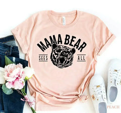 Mama Bear T-shirt - Femstylo