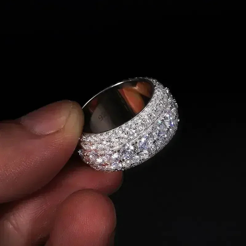 LuxeJewels™ - S925 Sterling Silver Mosonite Ring - Femstylo