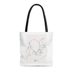 Mom and I Tote Bag - Double-Sided Print Medium Shopper - Femstylo