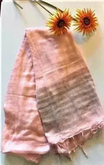 Women's Handloom Scarf- Pink Color From RSV Global Inc - Femstylo