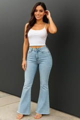 RetroCurve™ – Vintage Flare Bootcut Jeans - Femstylo