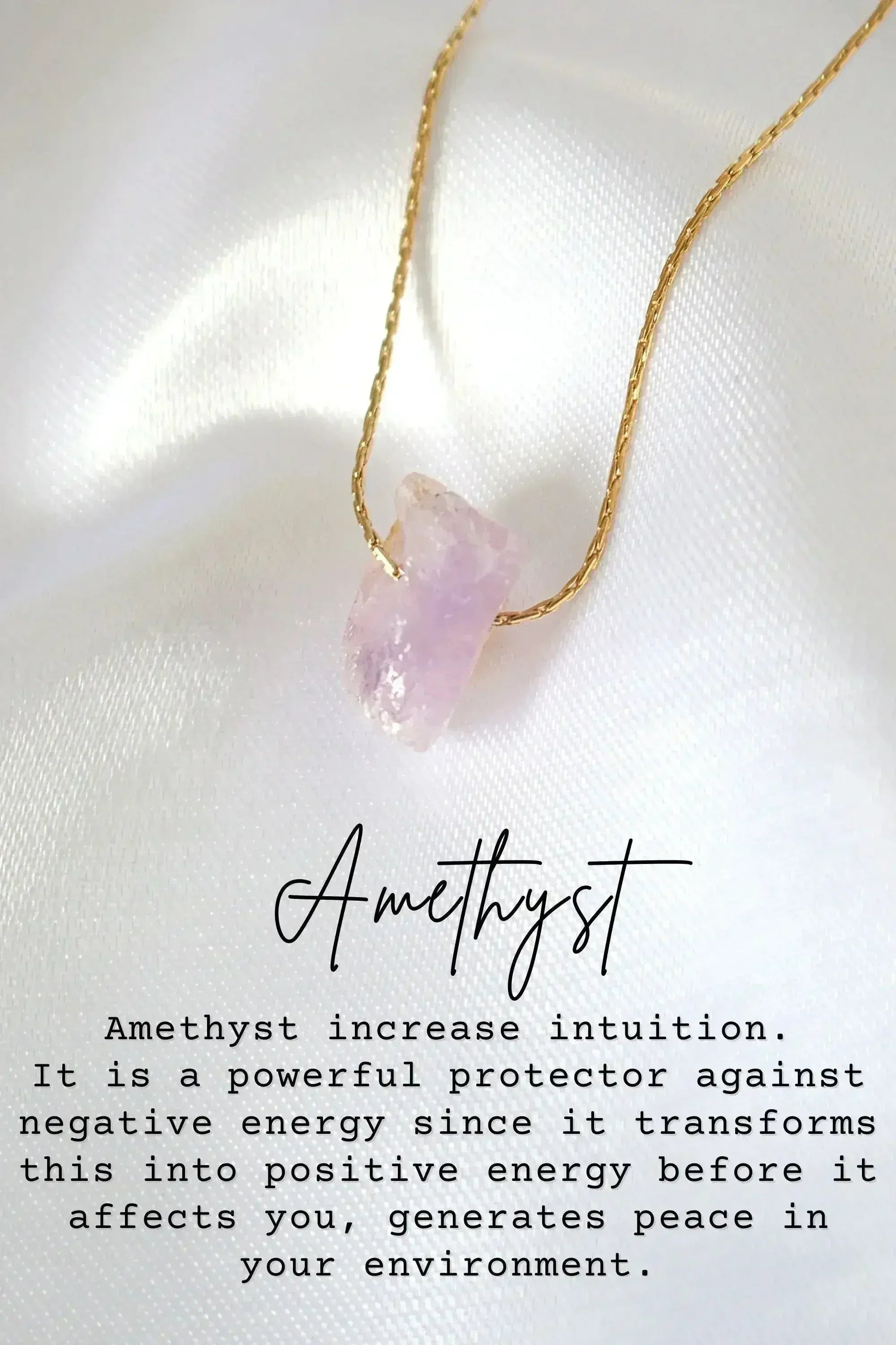 Raw Natural Crystals | 24 Karats Pendant Necklaces - Femstylo