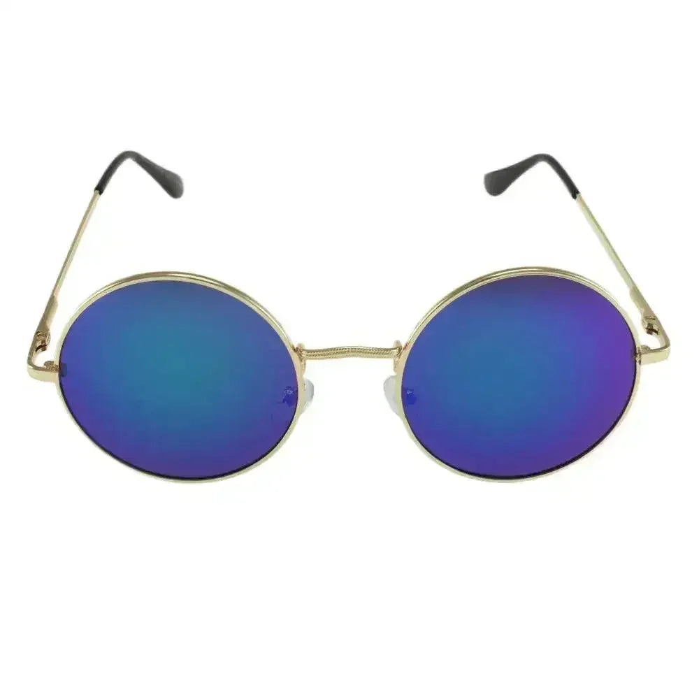 MQ Presley Sunglasses in Gold / Blue - Femstylo