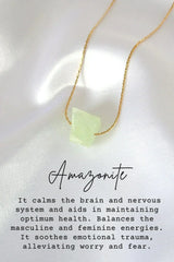 Raw Natural Crystals | 24 Karats Pendant Necklaces - Femstylo