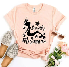 Secretly a Mermaid T-shirt - Femstylo