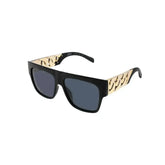 Jase New York Cache Sunglasses in Gloss Black - Femstylo