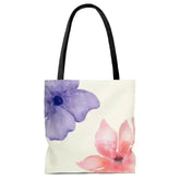Floral Beach Tote - Double-Sided Print Polyester Bag | Femstylo - Femstylo