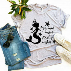 Mermaid Kisses Starfish Wishes T-shirt - Femstylo