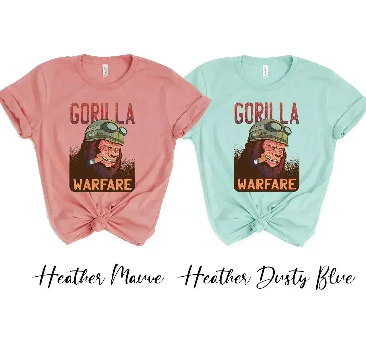 Gorilla Warfare T-shirt - Femstylo
