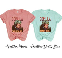 Gorilla Warfare T-shirt - Femstylo