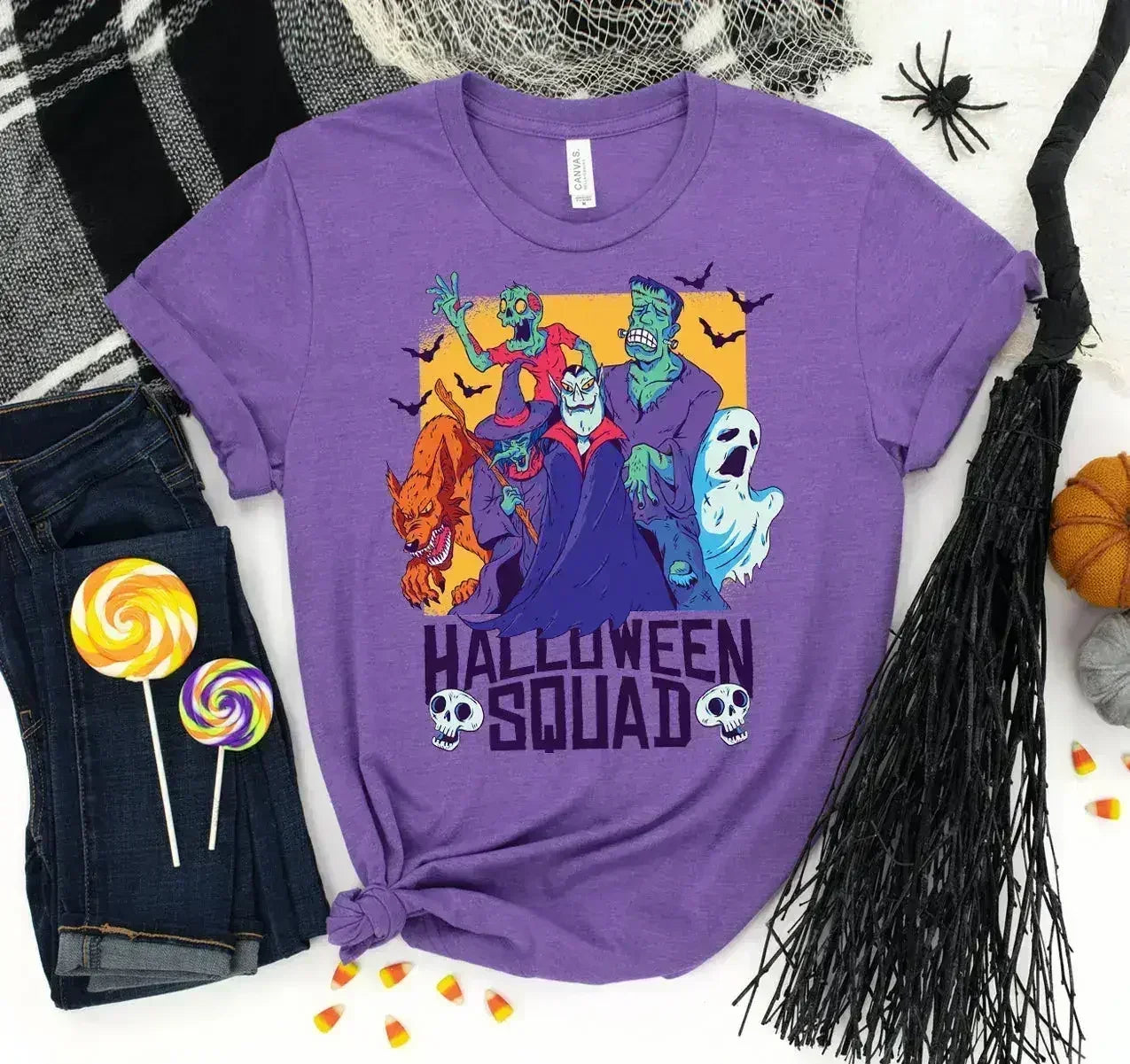 Halloween Squad T-shirt - Femstylo