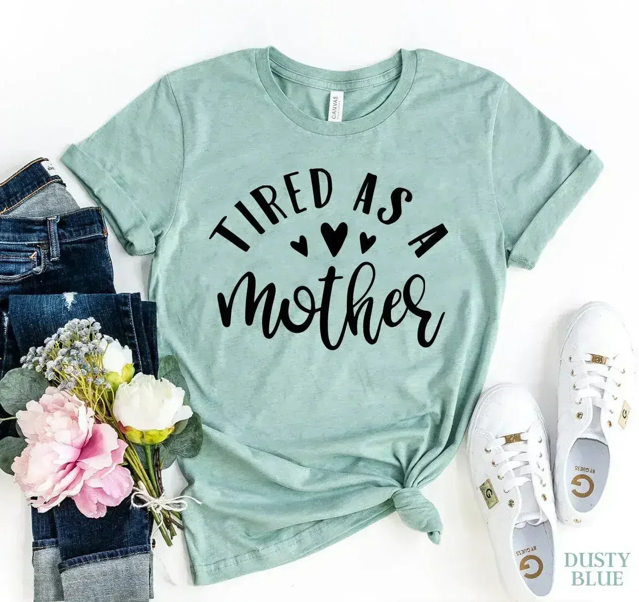 Tired As A Mother T-shirt - Femstylo