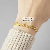 Mom Bracelet With Kids Names, Mother Bracelet, Multiple Names Bracelet - Femstylo