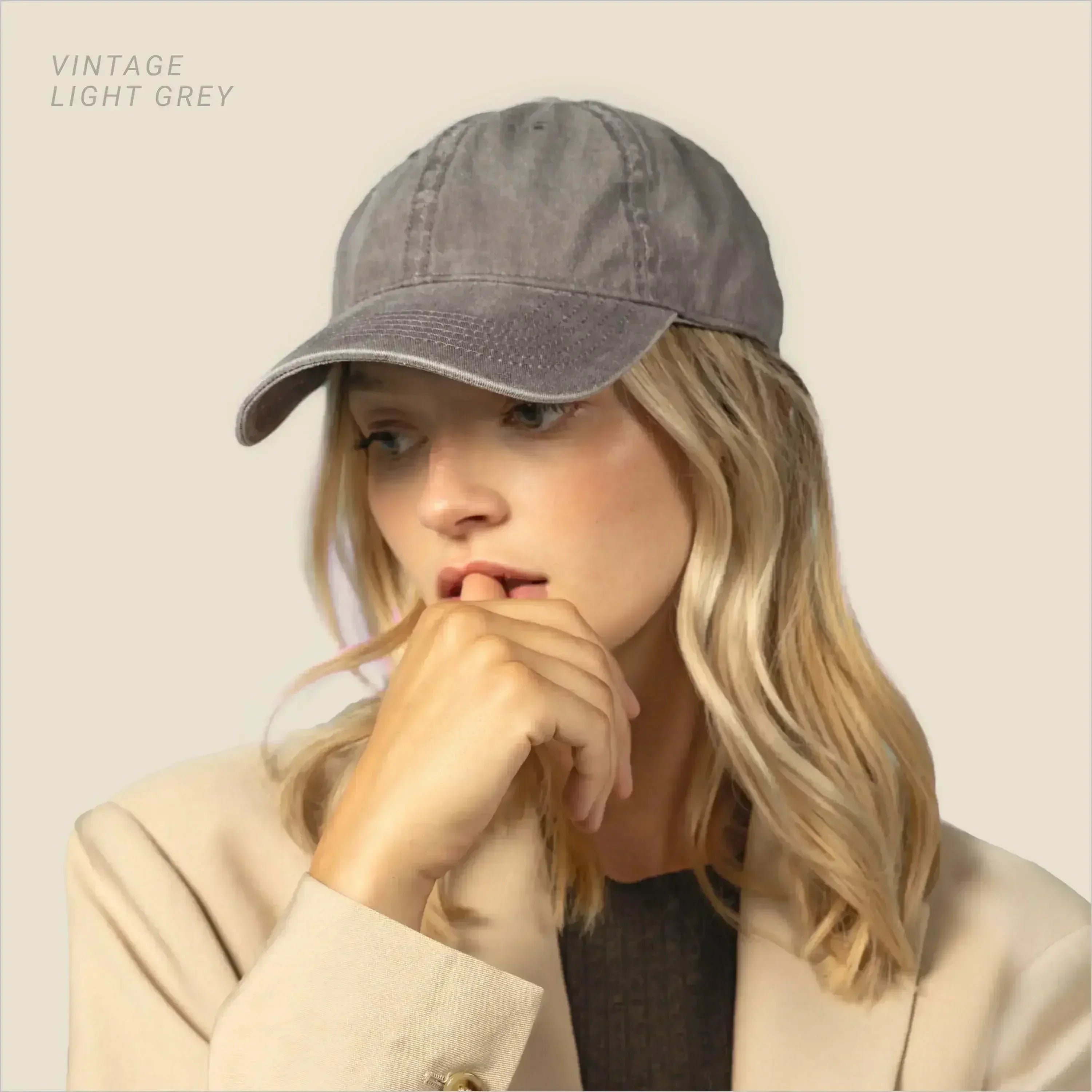 Classic Pigment Dyed Cap For Women | Femstylo - Femstylo