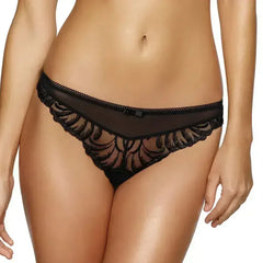 Felina Lana Sheer Low Rise Thong Panty - Femstylo