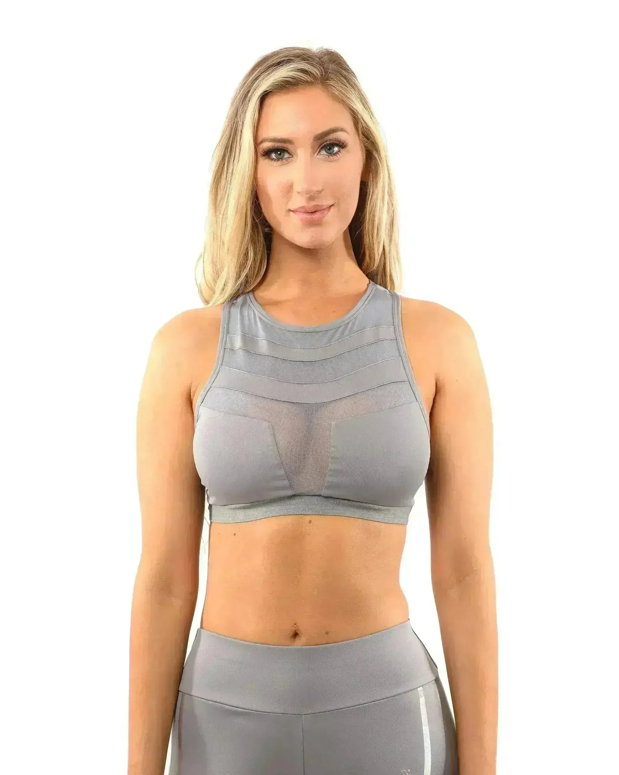 Laguna Sports Bra - Grey - Femstylo