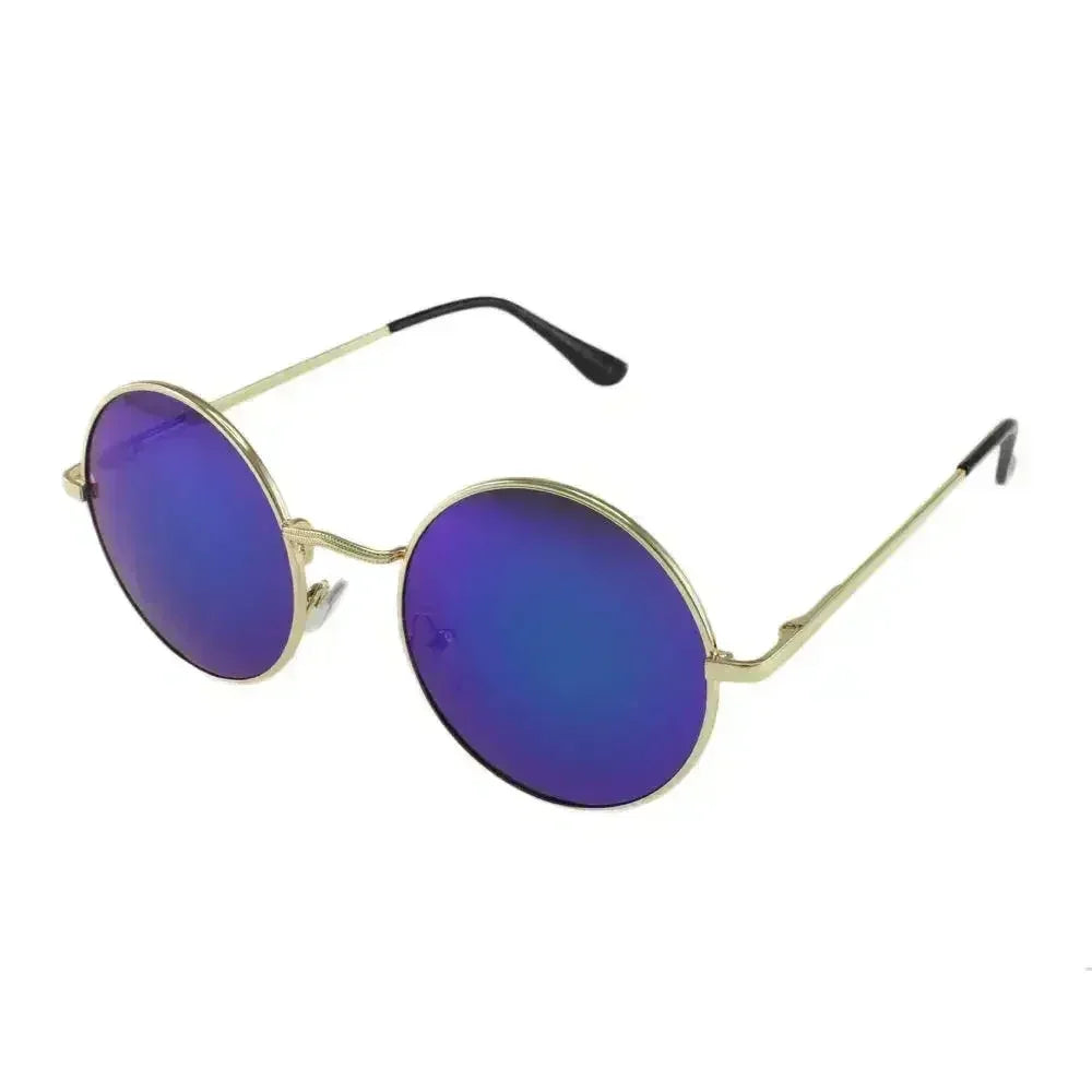MQ Presley Sunglasses in Gold / Blue - Femstylo