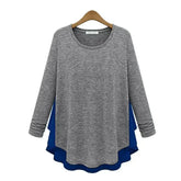 Women's Flowy Pleated Back Top - Chiffon & Cotton Blend | Femstylo - Femstylo