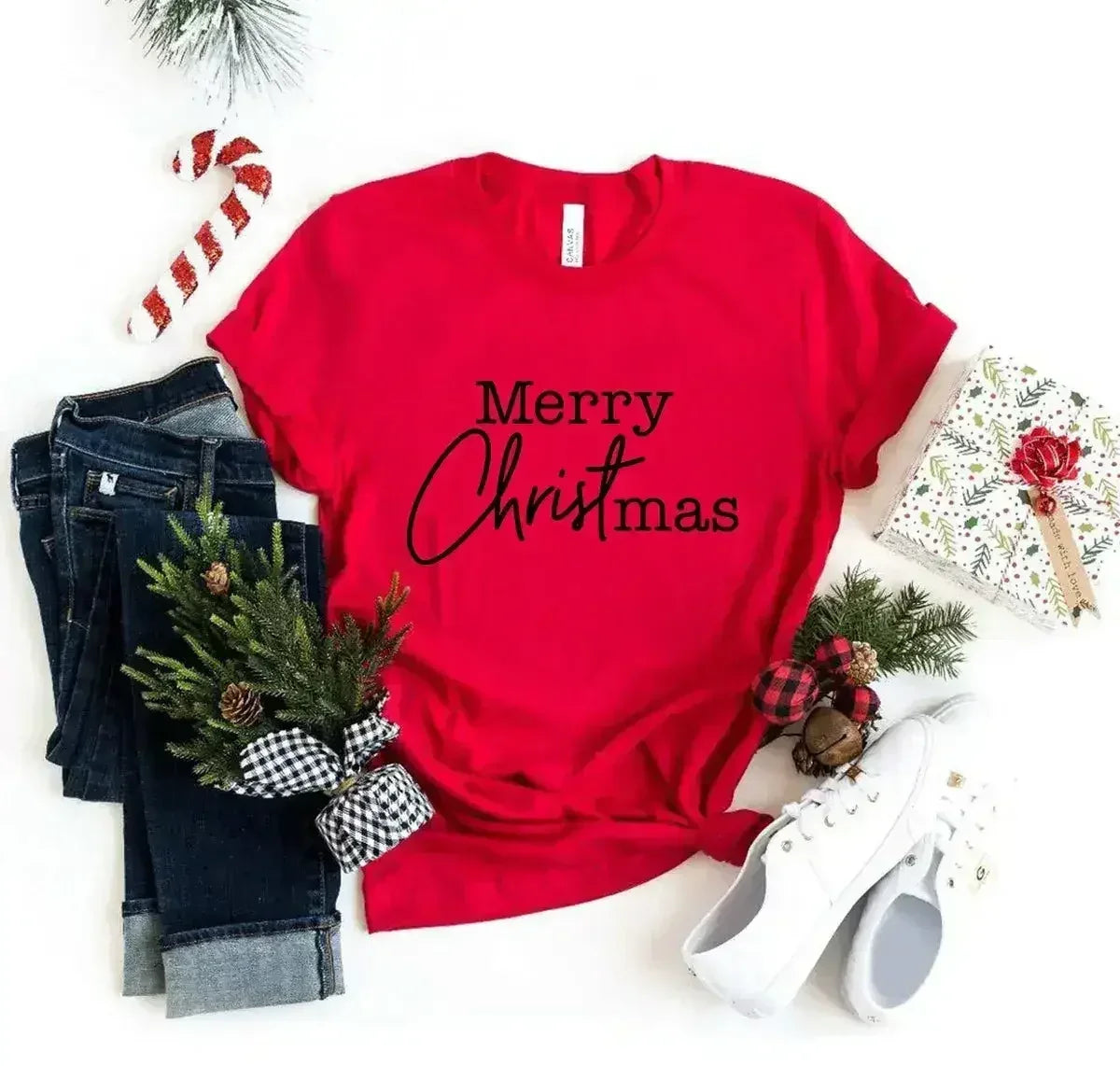 Merry Christmas Shirt - Femstylo