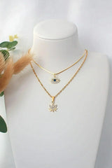 24 Karats Dainty Cannabis Leaf Necklace - Femstylo